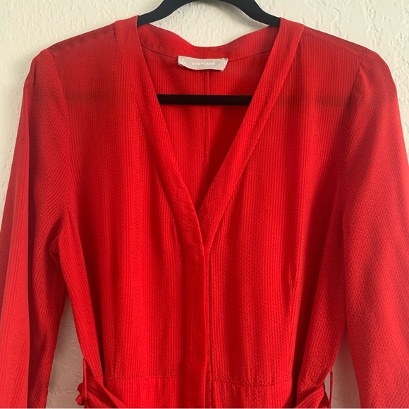 Everlane The Cupro Blouson Dress - Picture 3 of 3